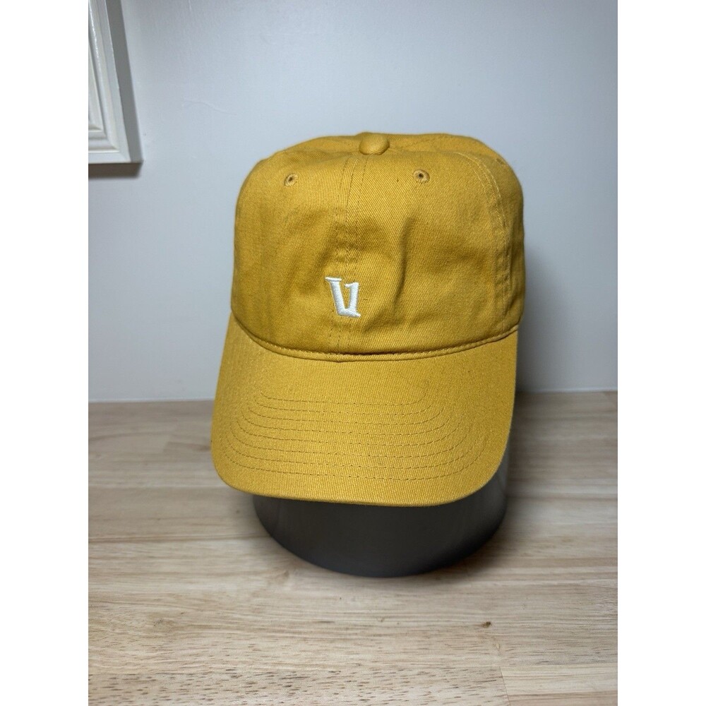 Yellow Vuori Strap back Hat